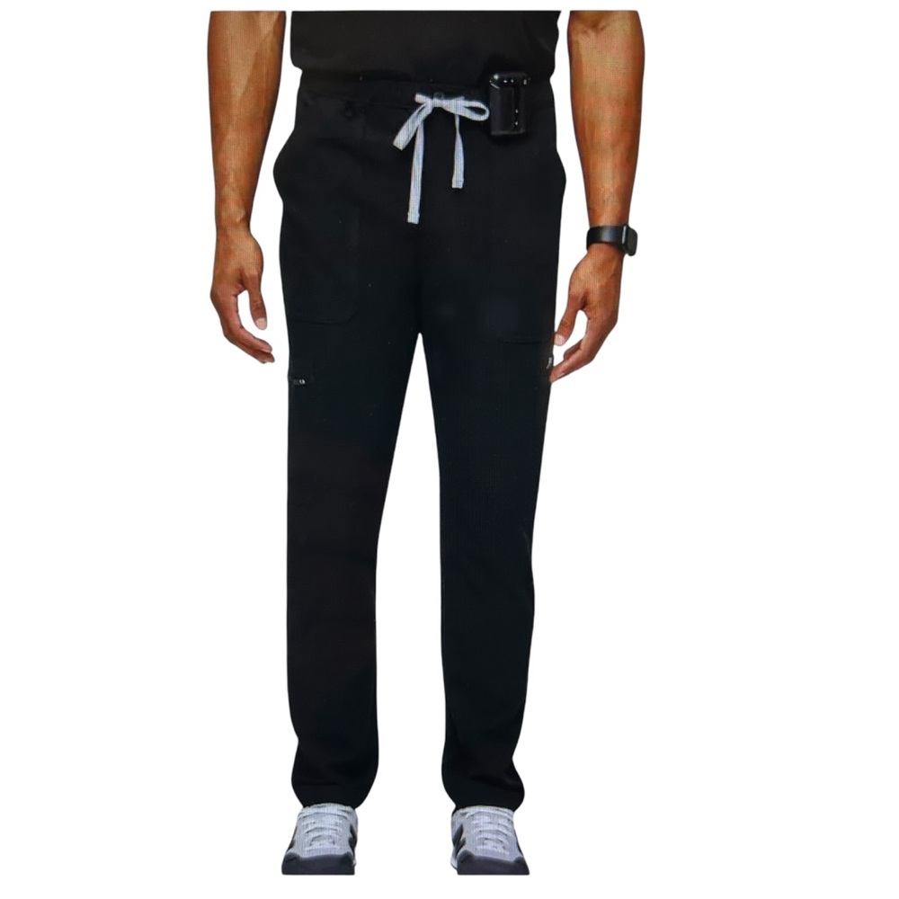 Men's Black Scrub Pants